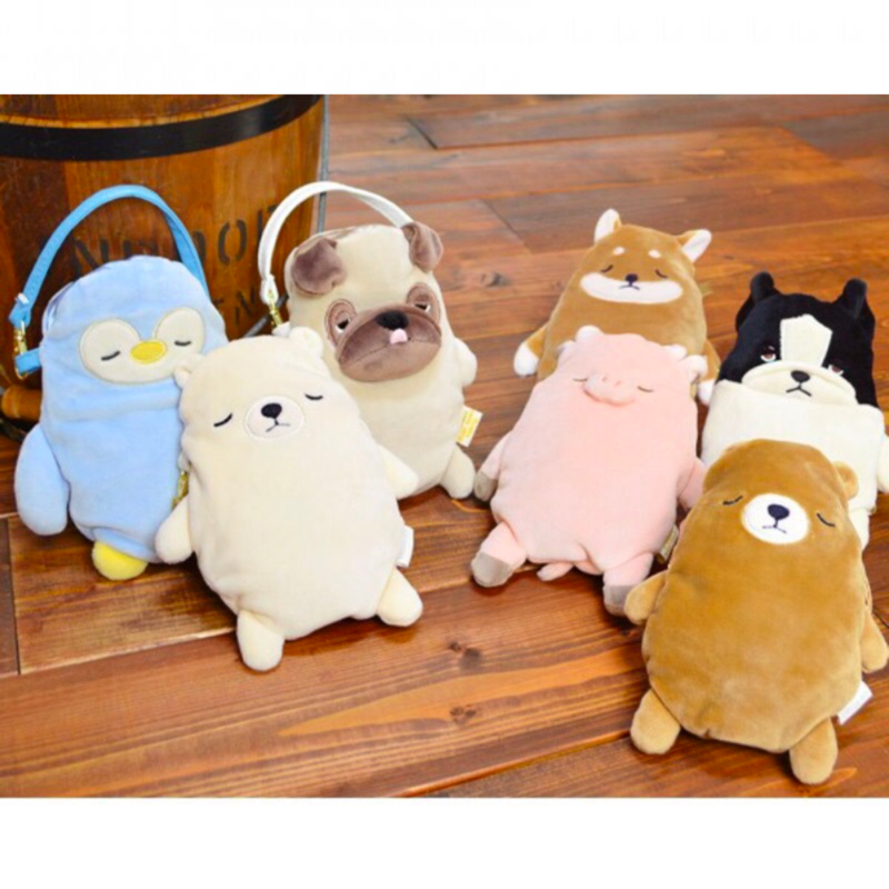 Nemunemu Smartphone Pouch, pig