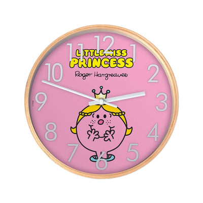 Mr. Men Little Miss birch clock, little miss princess