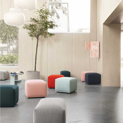 Muuto Echo pouf, remix 123 (38x52 cm)