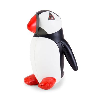 Zuny Bookend Classic Puffin bookend, black/white