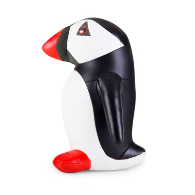 Zuny Bookend Classic Puffin bookend, black/white