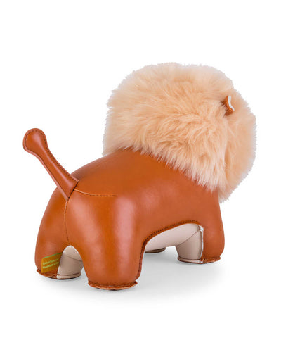 Zuny Bookend Lion Puno, tan/white