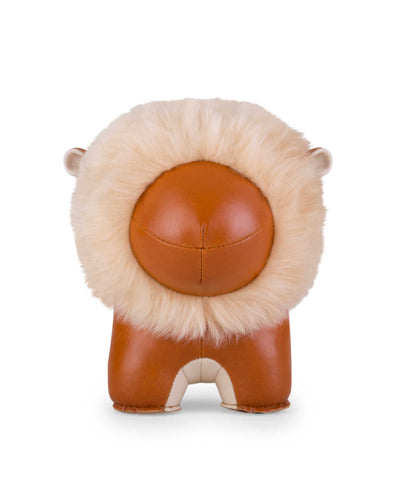 Zuny Bookend Lion Puno, tan/white