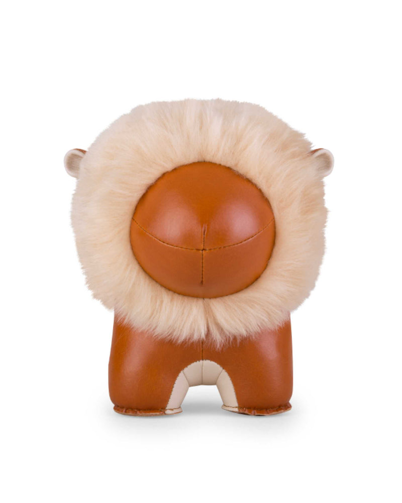 Zuny Bookend Lion Puno, tan/white