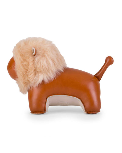 Zuny Bookend Lion Puno, tan/white