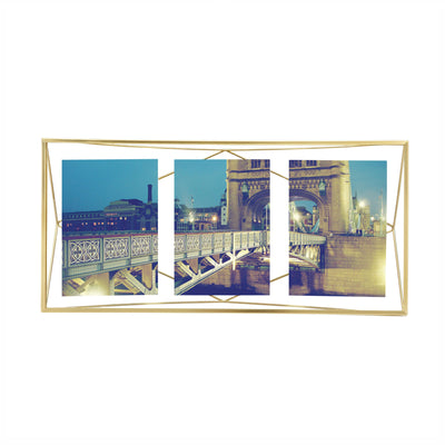 Umbra Prisma Multi Photo Display, Brass