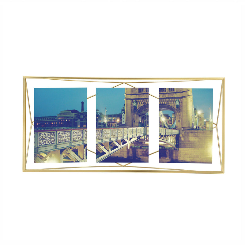 Umbra Prisma Multi Photo Display, Brass