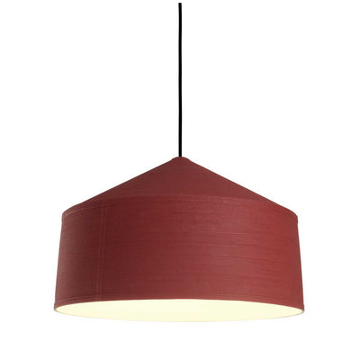 Marset Zenc pendant lamp, red