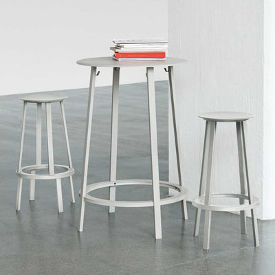 HAY Revolver Swivel Counter Stool, red