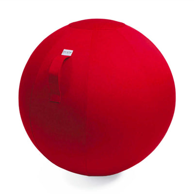 VLUV LEIV active sitting & yoga ball, ruby red