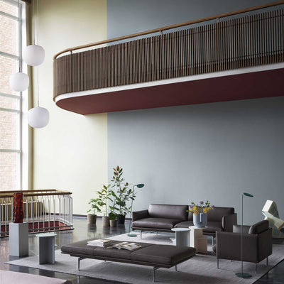 Muuto Rime pendant lamp, grey (Ø25cm)