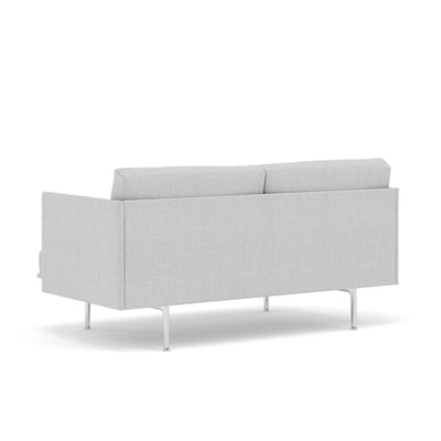 Muuto Outline Studio Sofa, Remix123/PolishedAluminum w140xd76xh71cm