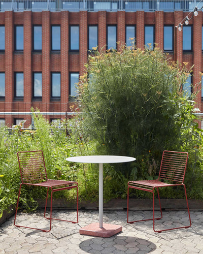 HAY Hee dining chair, rust (outdoor)