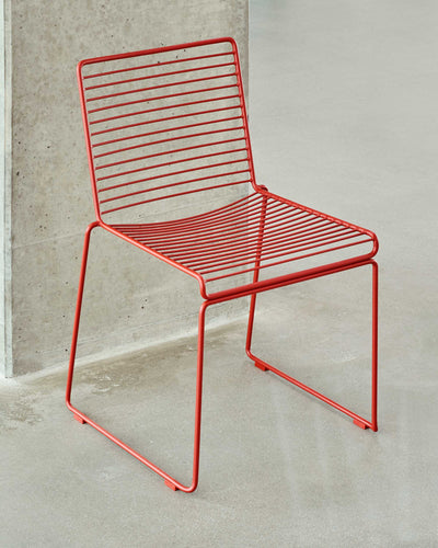 HAY Hee dining chair, rust (outdoor)