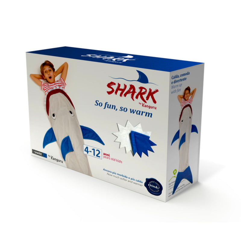 Kanguru Plaid Blanket for Kids, shark