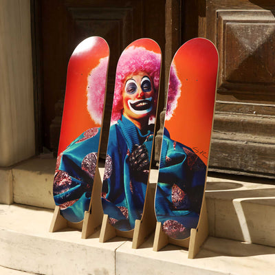 Untitled #414 (Clown) Hand-signed by Cindy Sherman (set of 3)