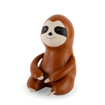 Zuny Bookend Sloth, tan/wheat