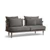 &Tradition SC2 Fly sofa, smoked oiled oak/hot madison 093