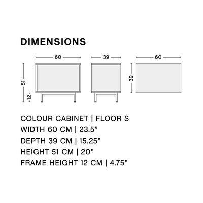 Hay Colour Cabinet Floor, Multicolored