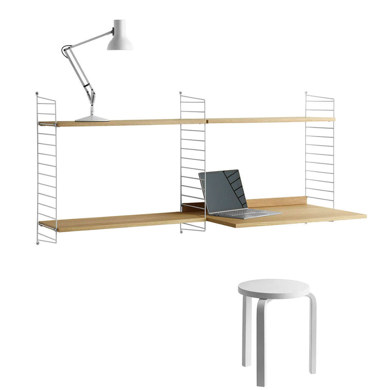 String Shelving System Colleague Desk