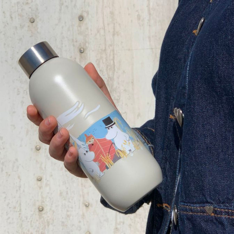 Stelton Moomin Drinking Keep Cool bottle, sand (750ml)