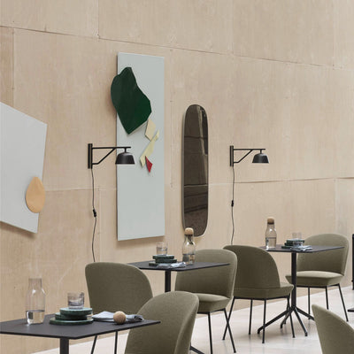 Muuto Oslo Side Chair , Ocean 601/Black