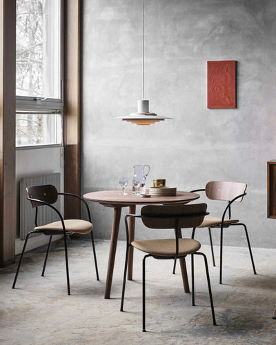 &Tradition SK3 In Between Round Table, Smoked Oiled Oak (ø90cm)