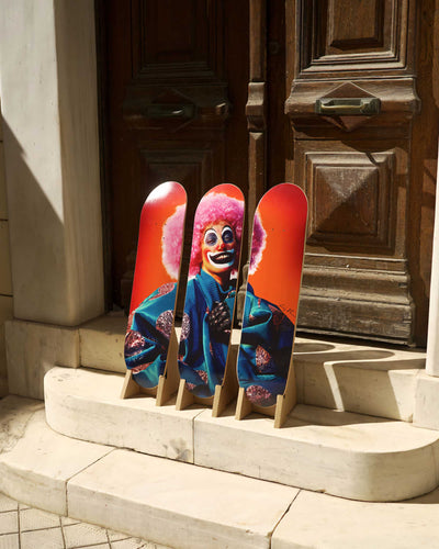 Untitled #414 (Clown) Hand-signed by Cindy Sherman (set of 3)