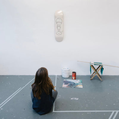 Yoshitomo Nara Skateboard , Peace Girl