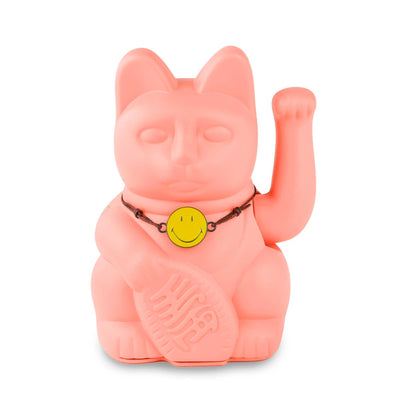 Smiley x Donkey Lucky Charm Cat, peach