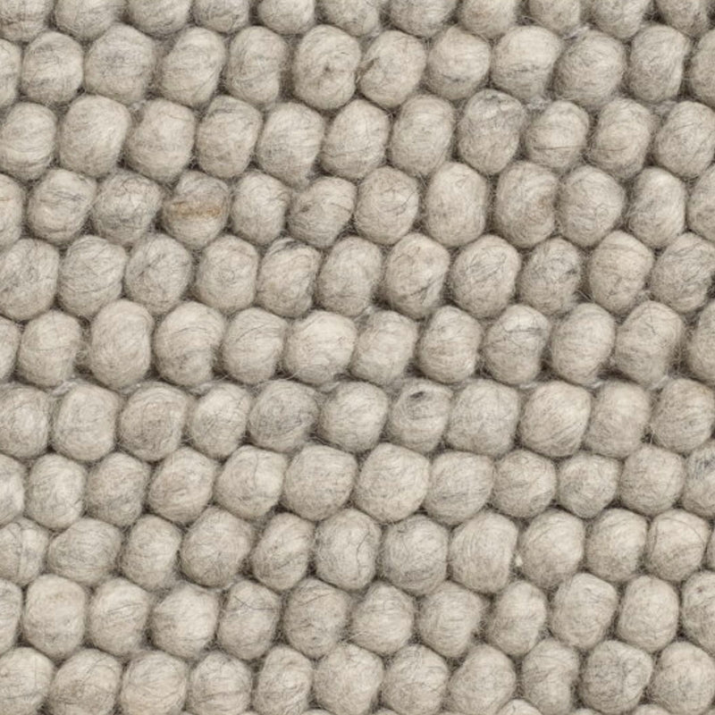 HAY Peas rug , soft grey (170x240 cm)