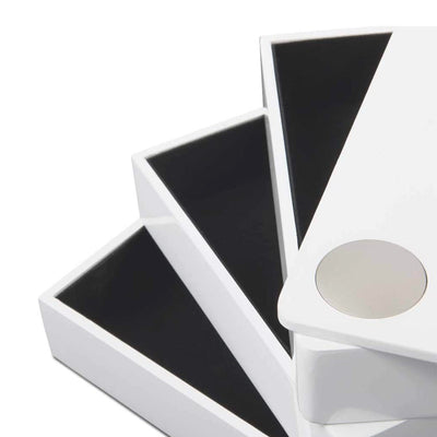 Umbra Spindle storage box, white
