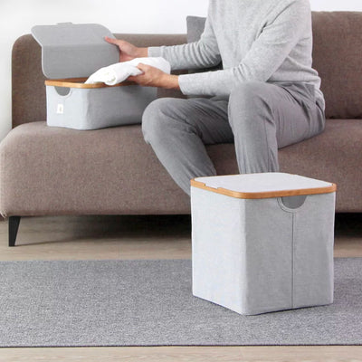 Gudee Akore storage box, grey