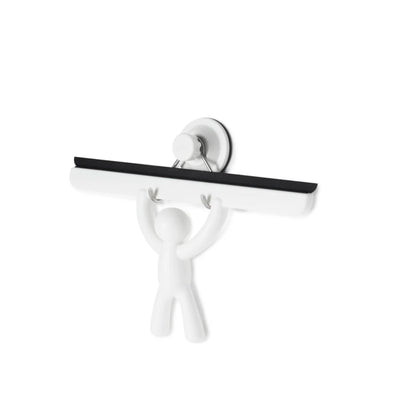 Umbra Buddy mirror squeegee, white