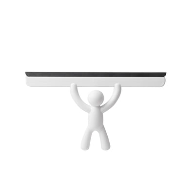 Umbra Buddy mirror squeegee, white