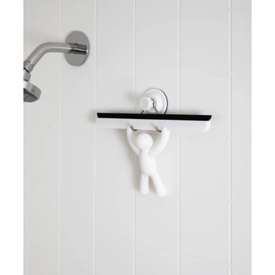 Umbra Buddy mirror squeegee, white