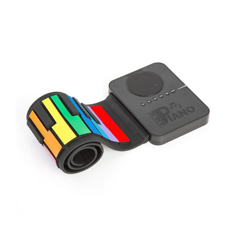 Roll-Up Piano 37Keys , Rainbow