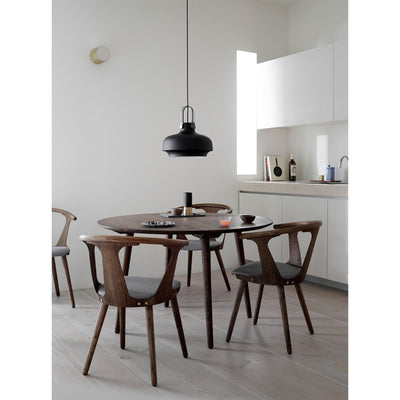 &Tradition SC7 Copenhagen pendant light, matt black/bronzed brass