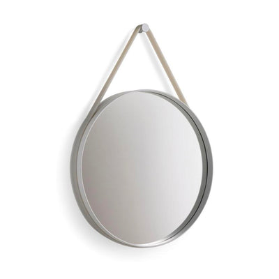 ex-display | Hay Strap mirror ø50, light grey