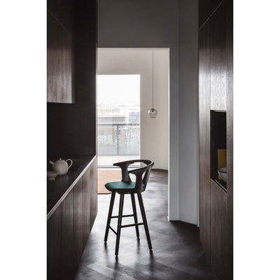 &Tradition SW4 Blown pendant, silver lustre