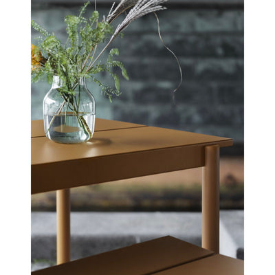 Muuto Linear Steel table (140x75 cm) (outdoor)