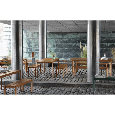 Muuto Linear Steel table (140x75 cm) (outdoor)