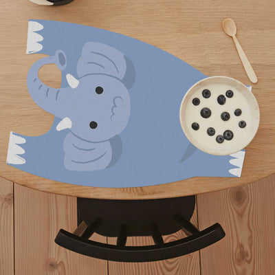 Podevache animal kids placemat, elephant