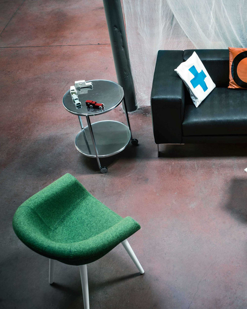 Magis Tambour table on wheels