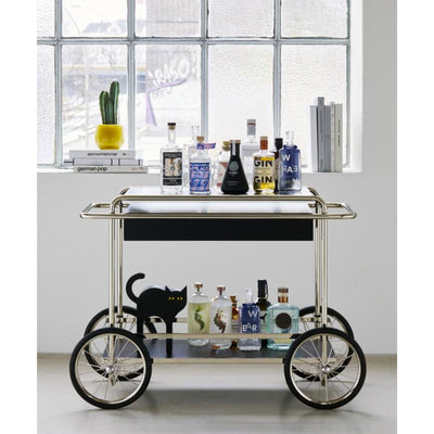 Tecta M4RS trolley, chromed/black