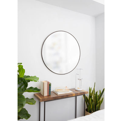 Umbra Hubba round wall mirror ø85, titanium