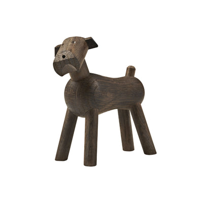 Kay Bojesen Dog Tim Dark Brown