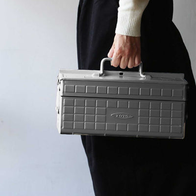 TOYO Steel Tool Box ST-350, Silver