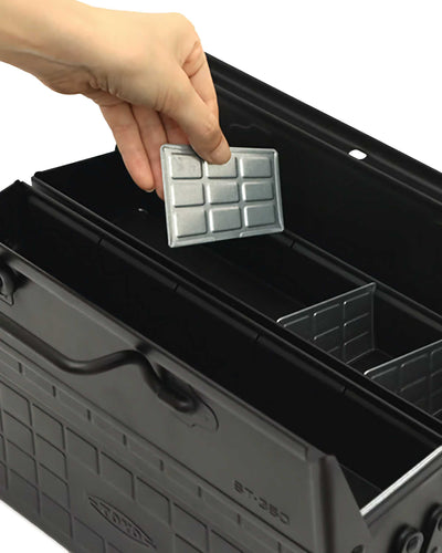 TOYO Steel Tool Box ST-350, black