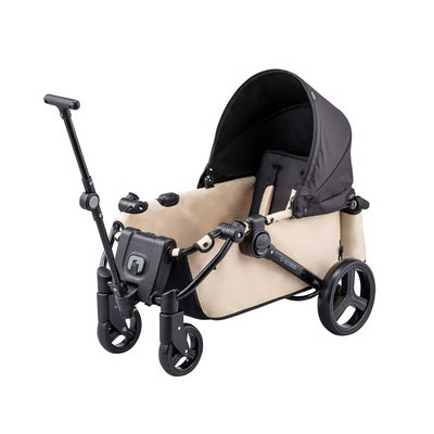 Ides GO CARGO Play Stroller, Pale Beige